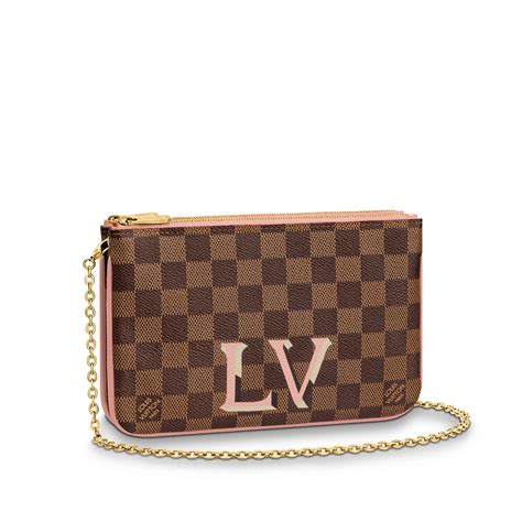 louis vuitton damier double rits oetite